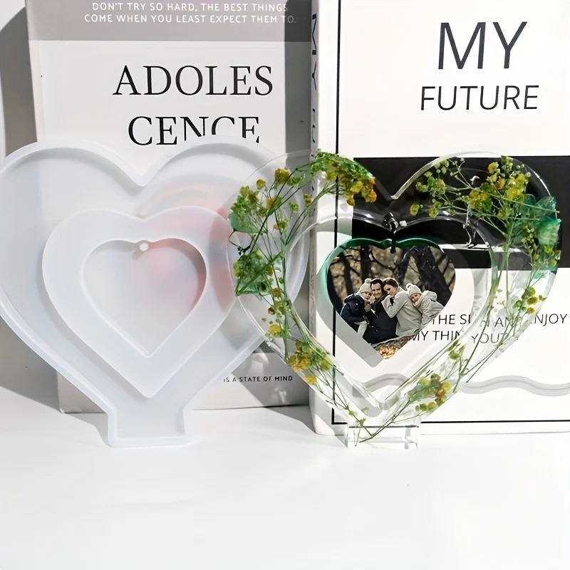 Heart Resin Molds, 2 Pieces Lo - Resin Craft Ideas recensie en prijs