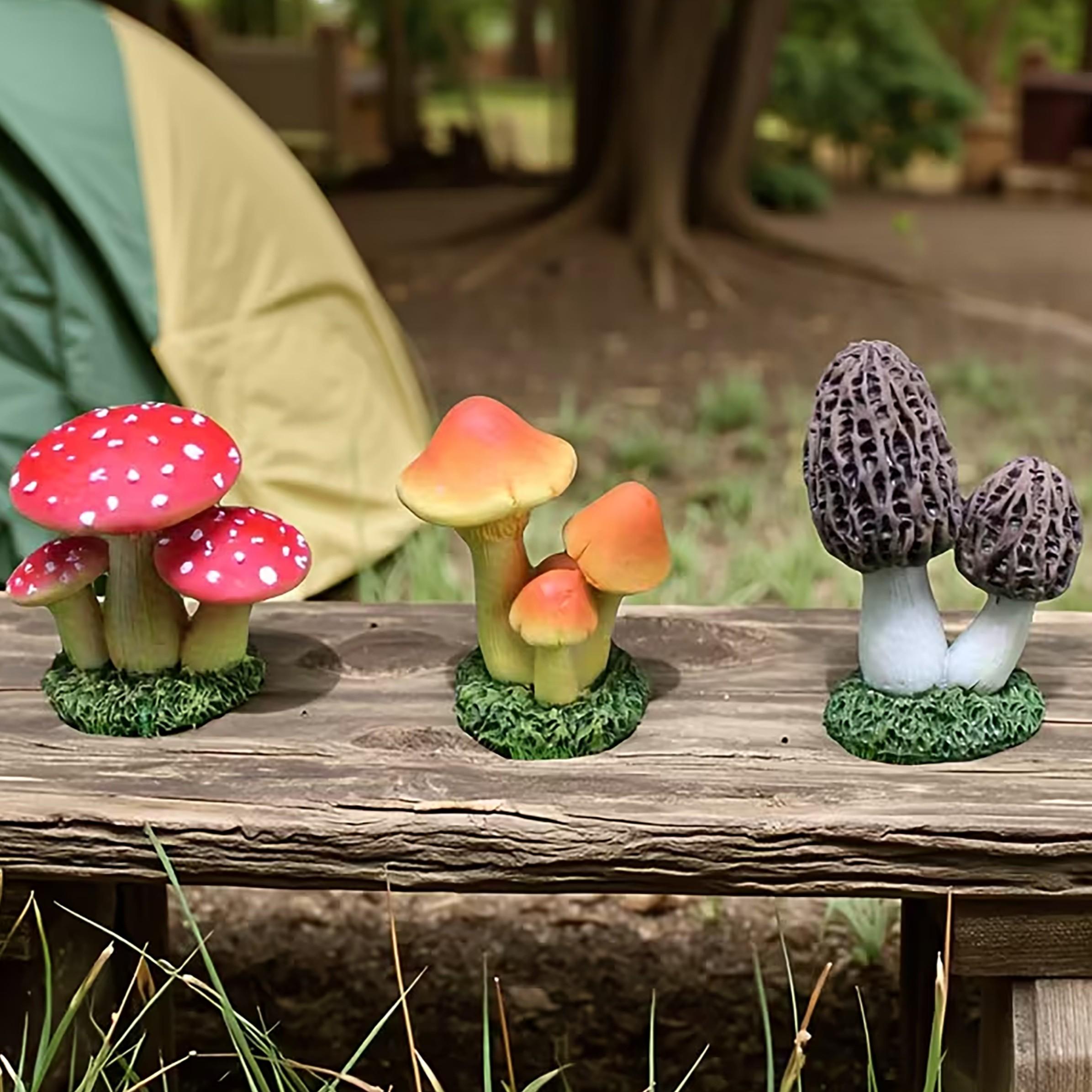 1 Set of 3pcs Artificial Mushr - Terrarium Moss Art recensie en prijs