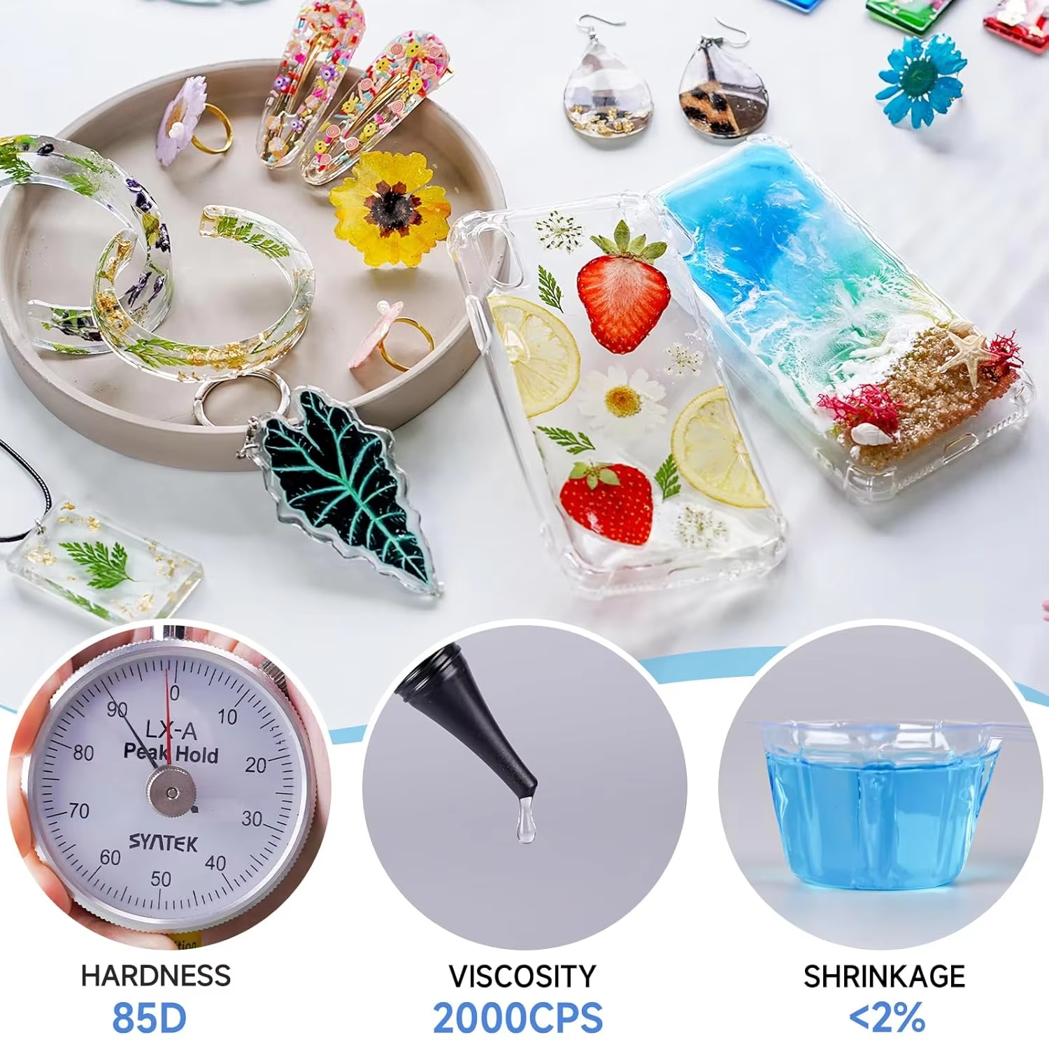 UV Resin Crystal Clear Ultravi - Epoxy Uv Resin Kit recensie en prijs