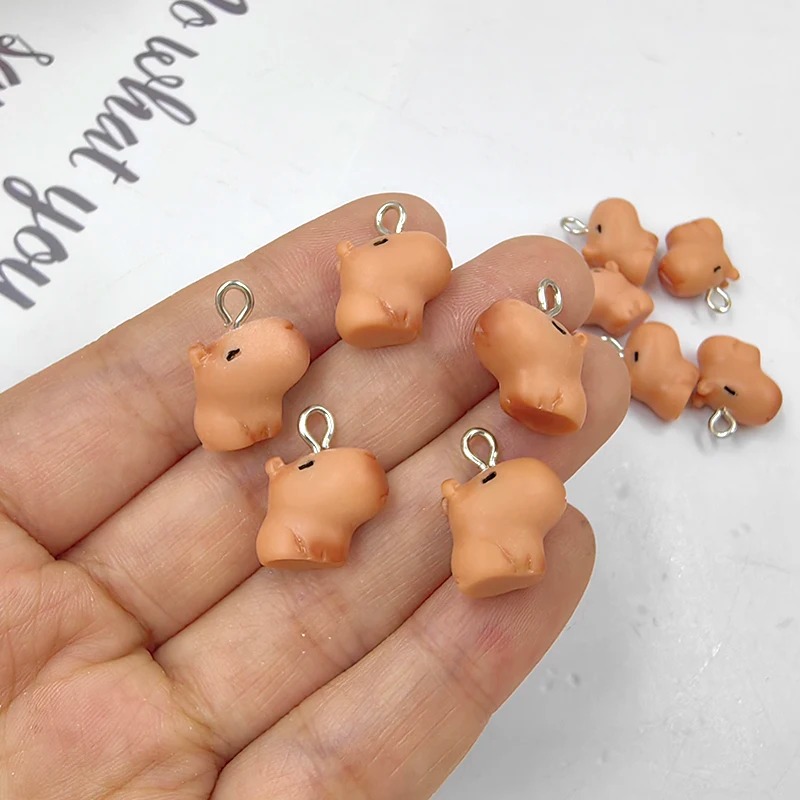 10pcs Cute Small Capybara Char - Resin Crafts Diy recensie en prijs