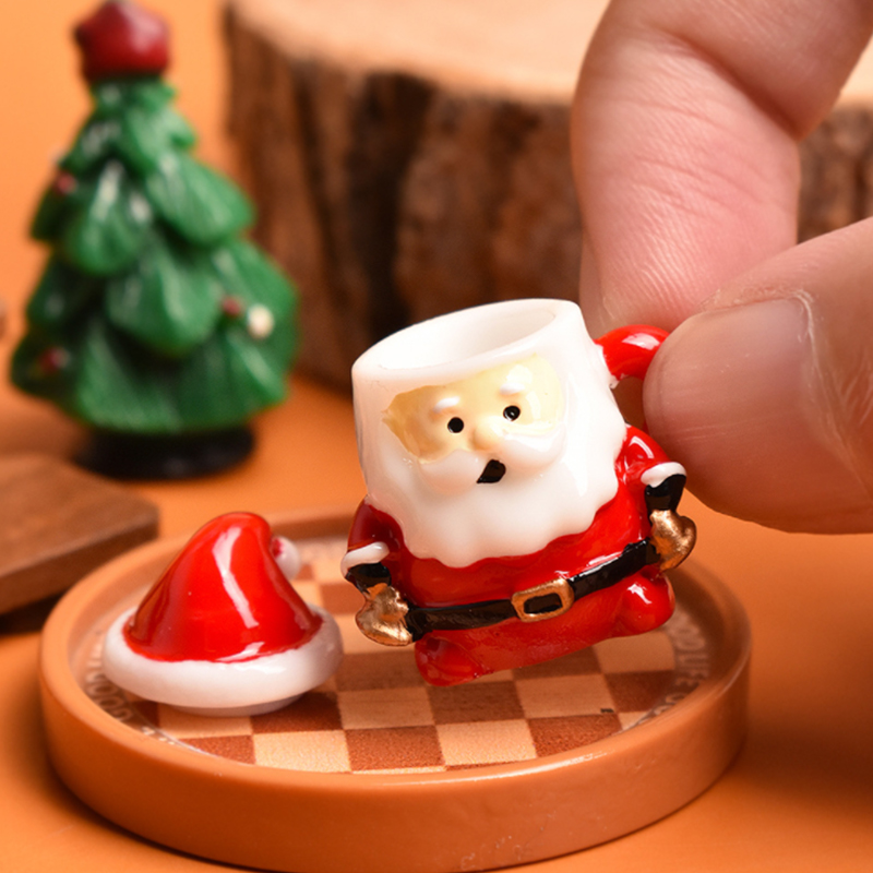 Mini Santa Teacup Ornament - R - Resin Craft Supplies recensie en prijs