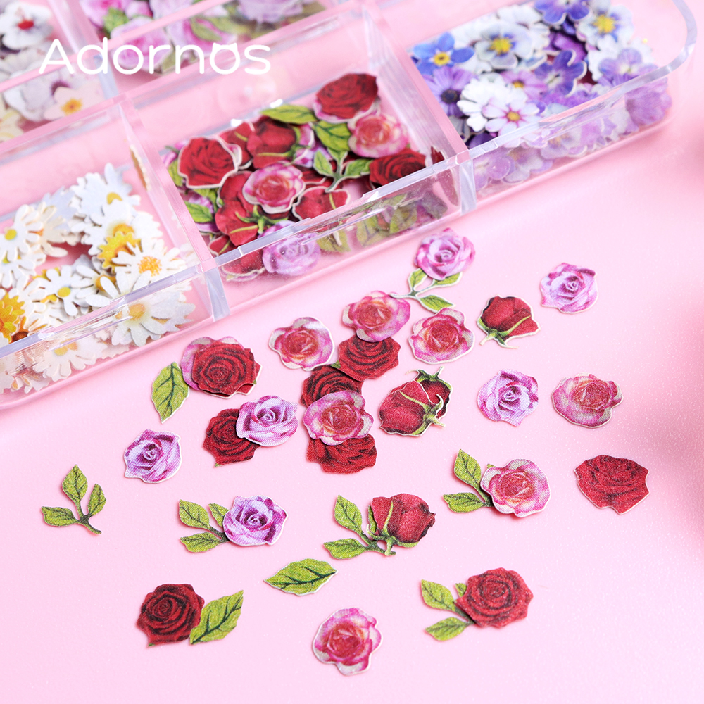 6 Grids Flowers Wood Pulp Chip - Resin Craft Ideas recensie en prijs