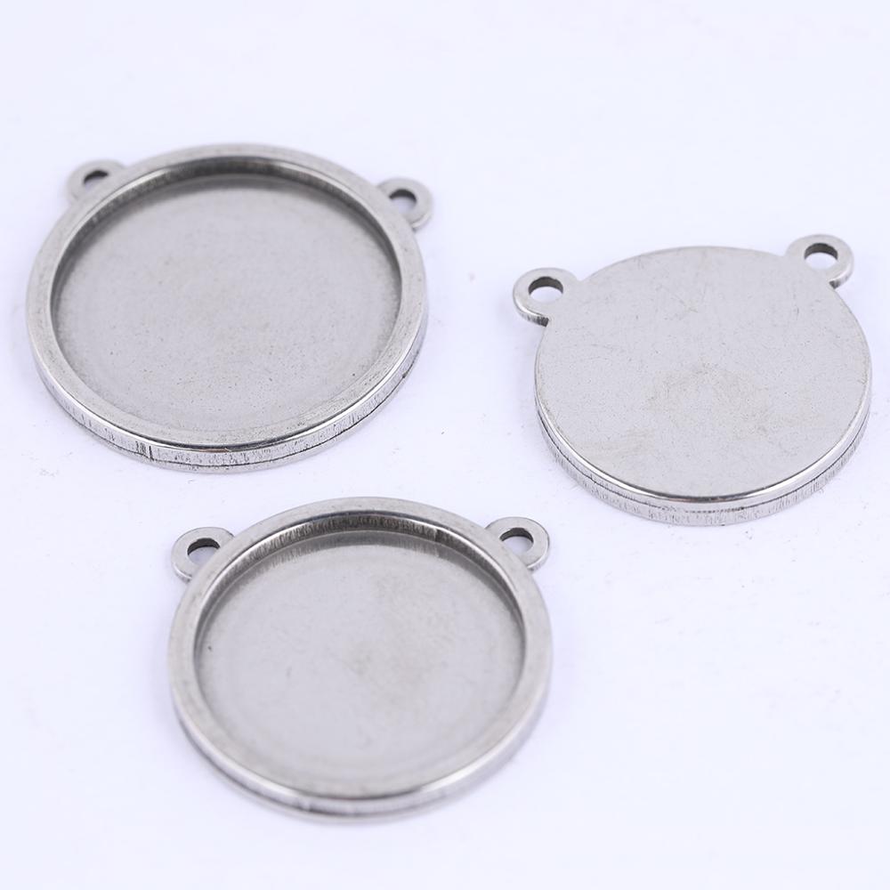 5pcs blank cabochon base 16mm  - Bezels Set Pendant recensie en prijs