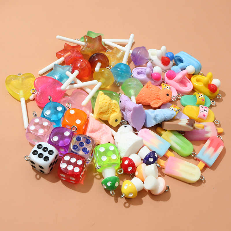 10PCS Resin Pendant Charms Rab - Resin Craft Supplies recensie en prijs