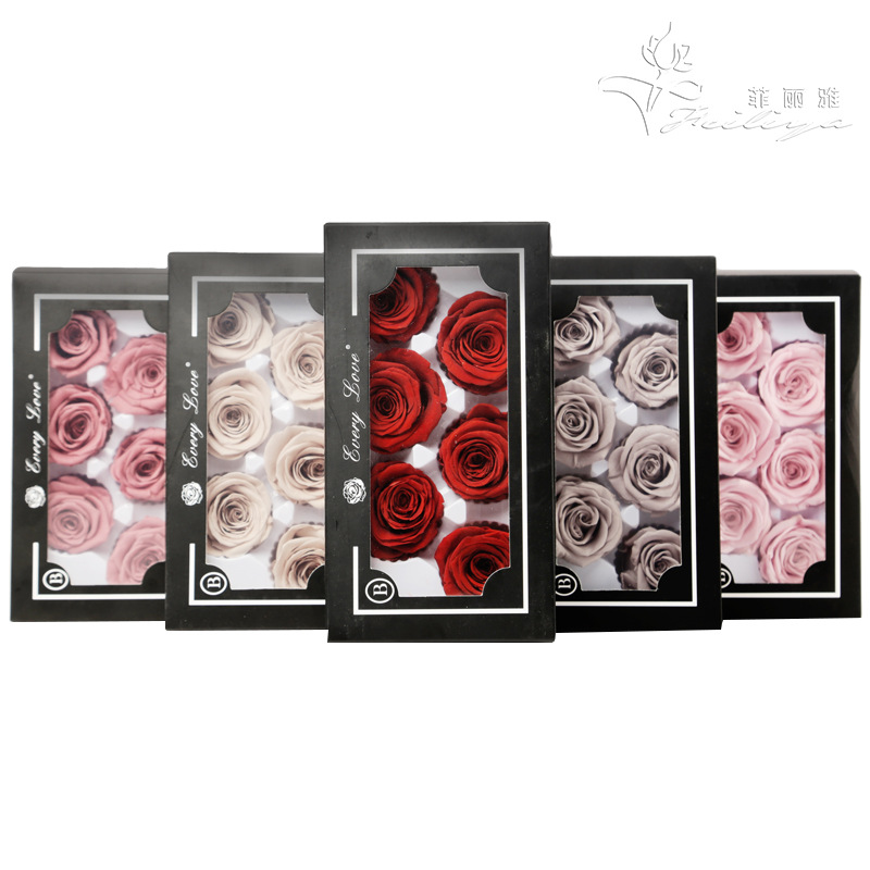 6pcs Eternal Rose Flower Heads - Dried Flower Bulk recensie en prijs