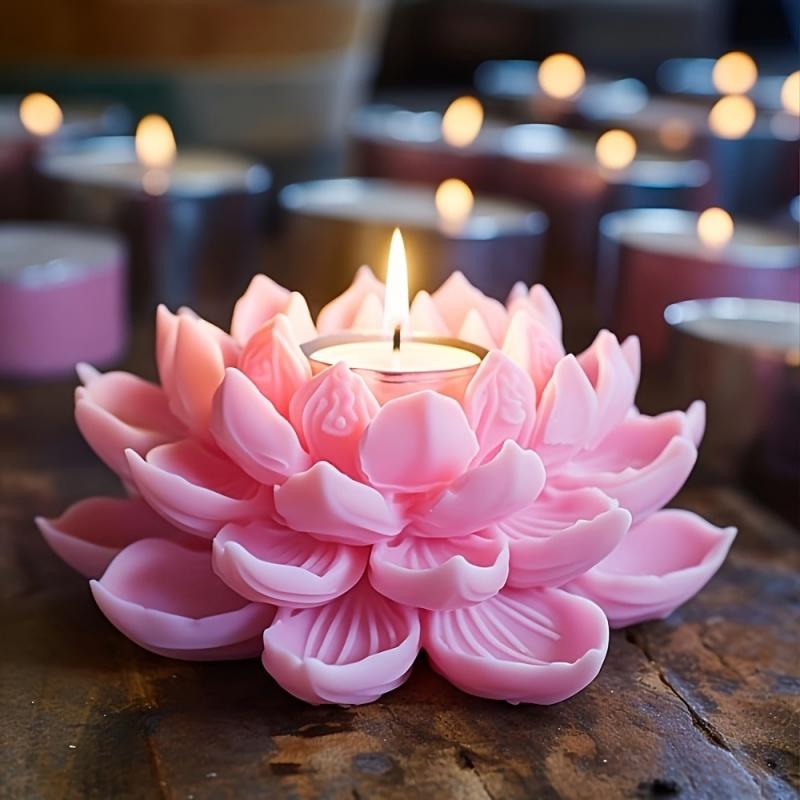 1PC Lotus Flower Candle Mold S - Resin Craft Ideas recensie en prijs
