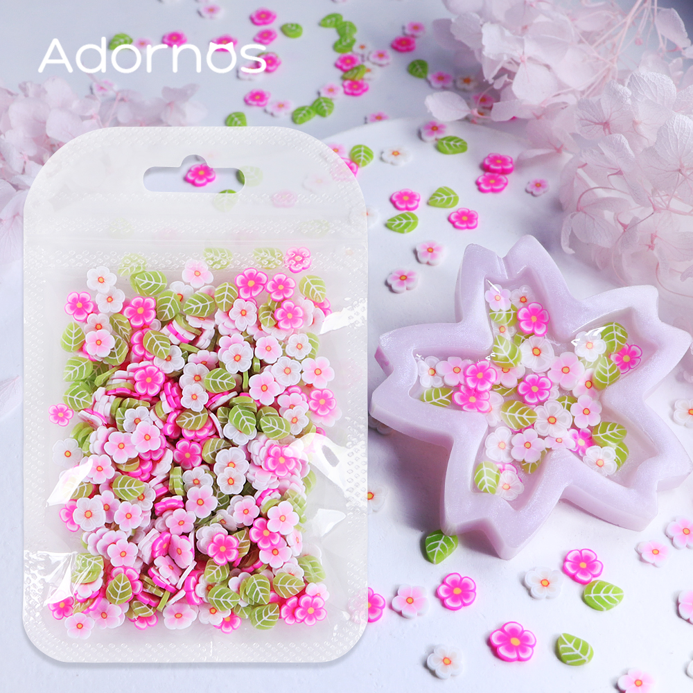 10g Pink Flowers Polymer Clay  - Resin Craft Ideas recensie en prijs