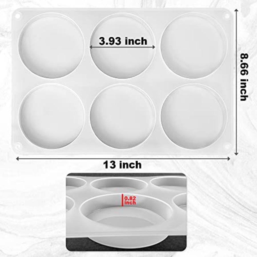 6-Cavity Deep Round Coaster Mo - Coaster Mold Round recensie en prijs