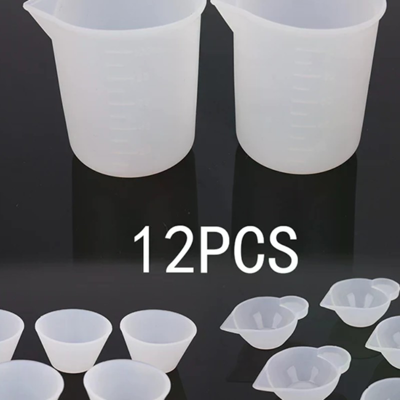 12Pcs Silicone Mixing Measurin - Mixing Cup Silicone recensie en prijs