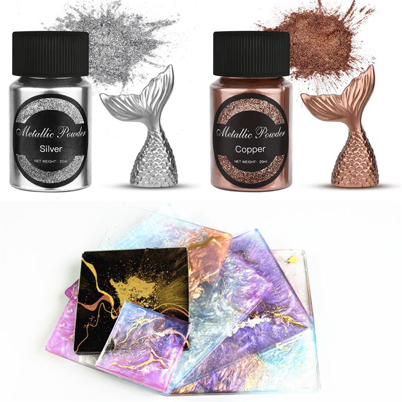 20 Ml Shimmer Metallic Gold Si - Resin Pigment Set recensie en prijs