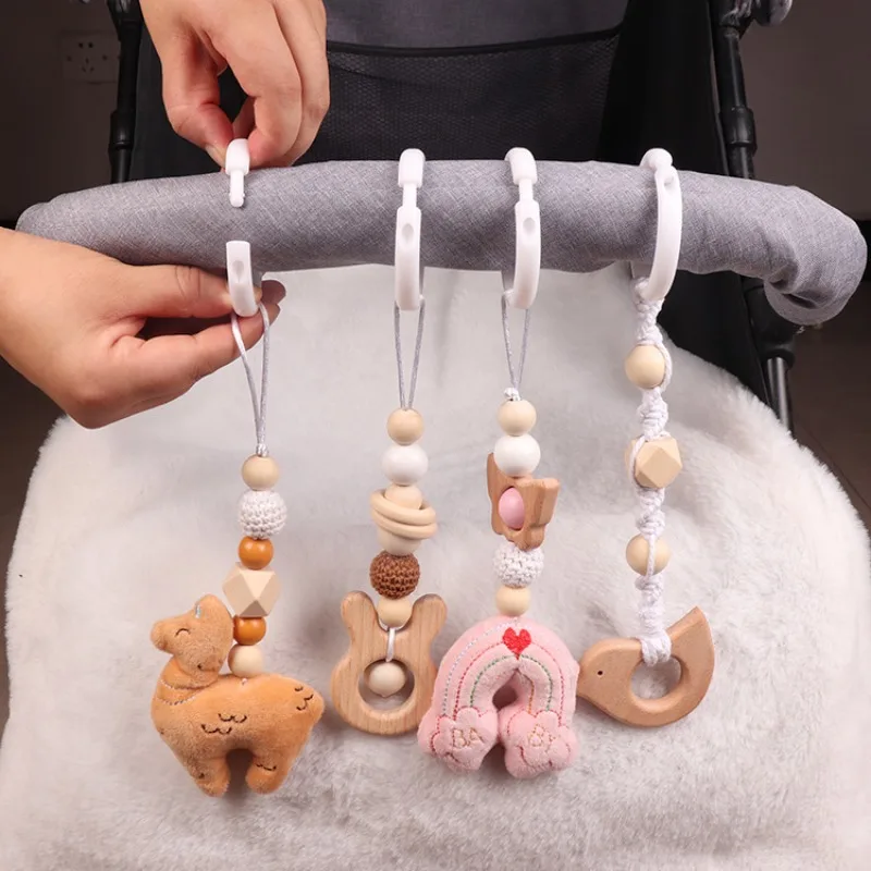 6Pcs Wooden Baby Toys Wooden B - Wood Ring Blank recensie en prijs
