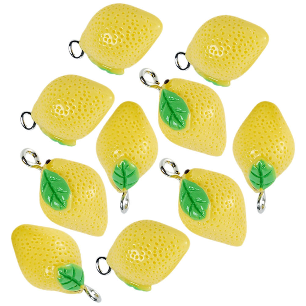 10Pcs Mini Lemon Charms Resin  - Crafting Resin recensie en prijs