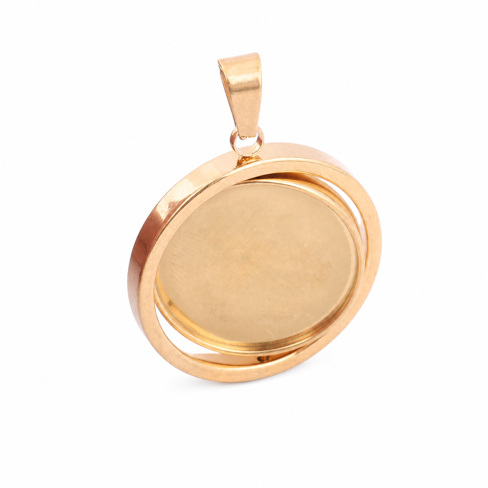 5pcs Stainless Steel Gold Plat - Bezels Set Pendant recensie en prijs