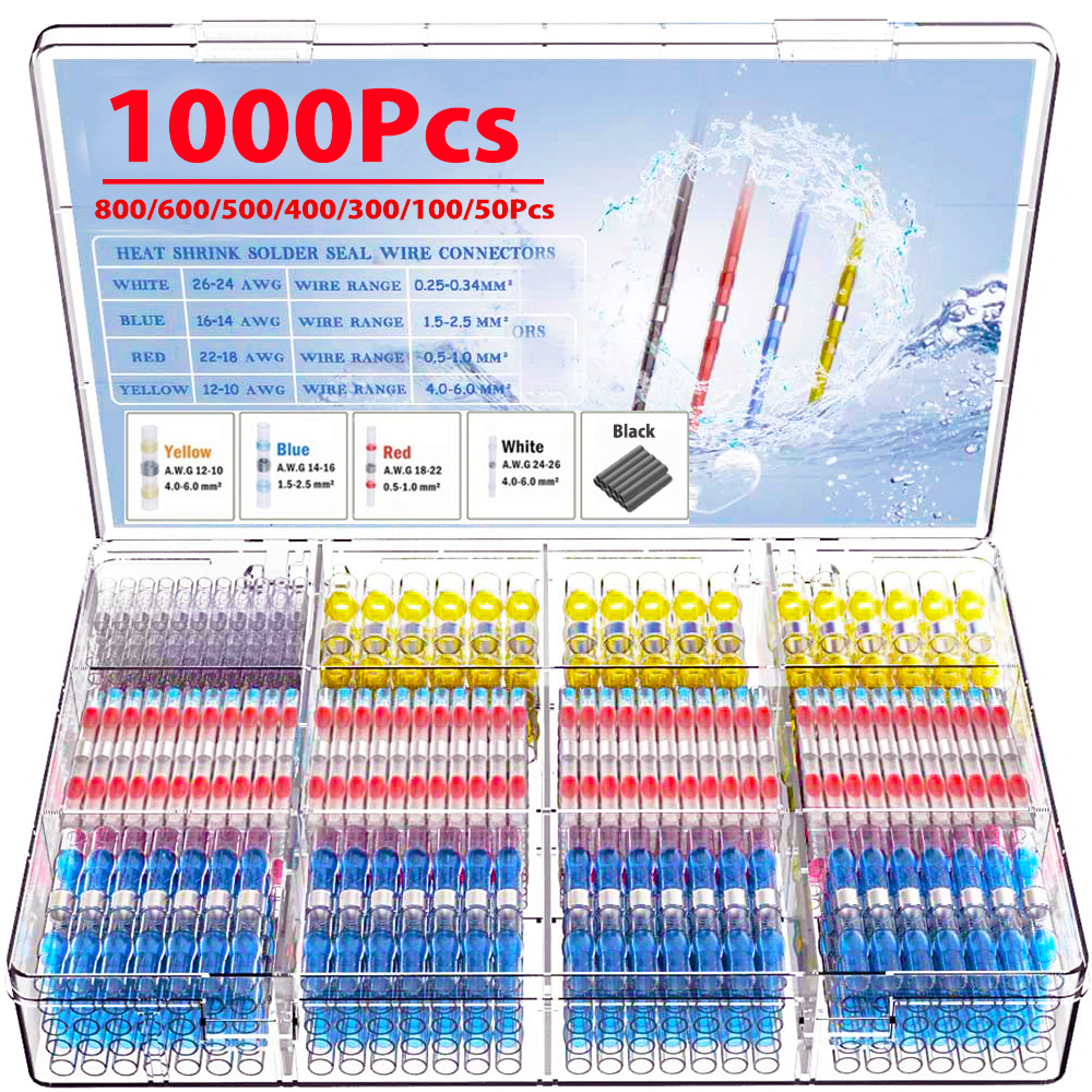 50-1000Pcs Solder Seal Wire Co - Heat Gun Small recensie en prijs
