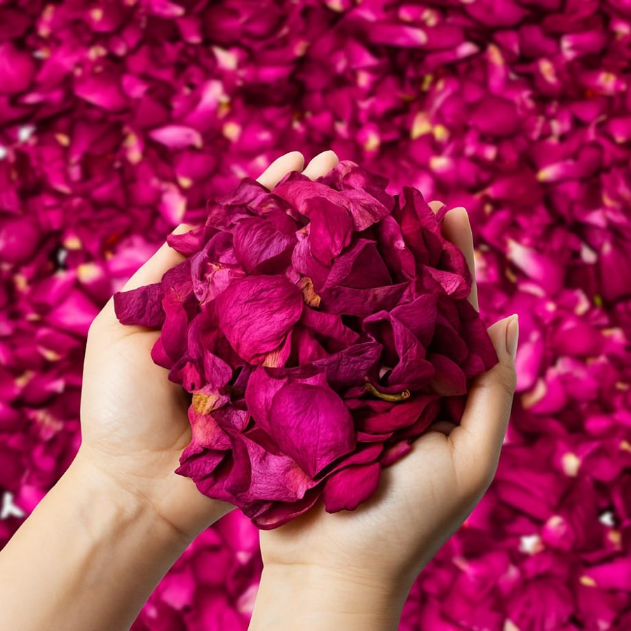 Dried Rose Petals Bulk 5oz Nat - Dried Flower Bulk recensie en prijs