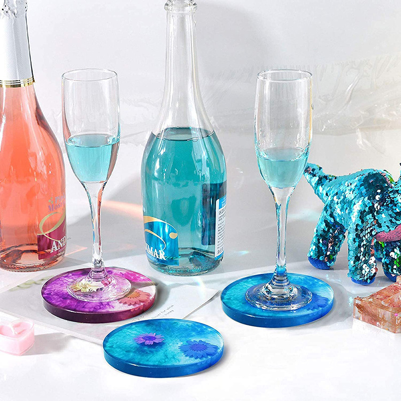 Round Square Coaster Silicone  - Resin Ocean Wave Mold recensie en prijs