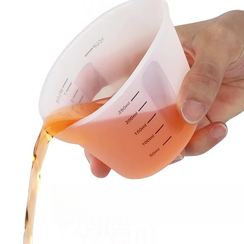 1pc Creative Simple 500ml /250 - Mixing Cup Silicone recensie en prijs