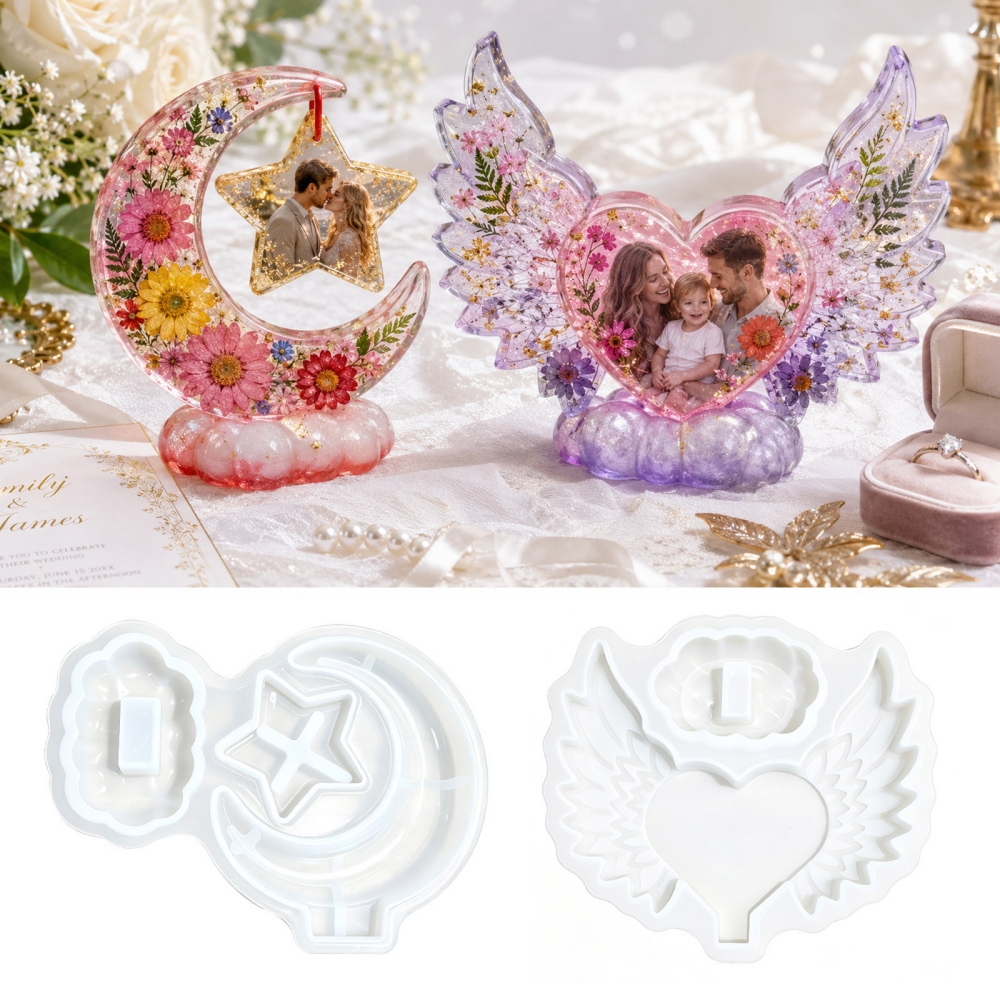 S0308 Heart Shaped Photo Frame - Resin Craft Ideas recensie en prijs
