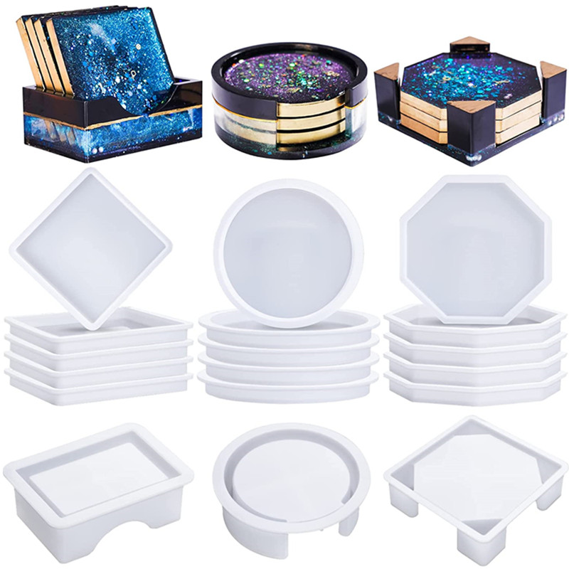 Coaster Resin Molds Silicone,  - Coaster Mold Round recensie en prijs