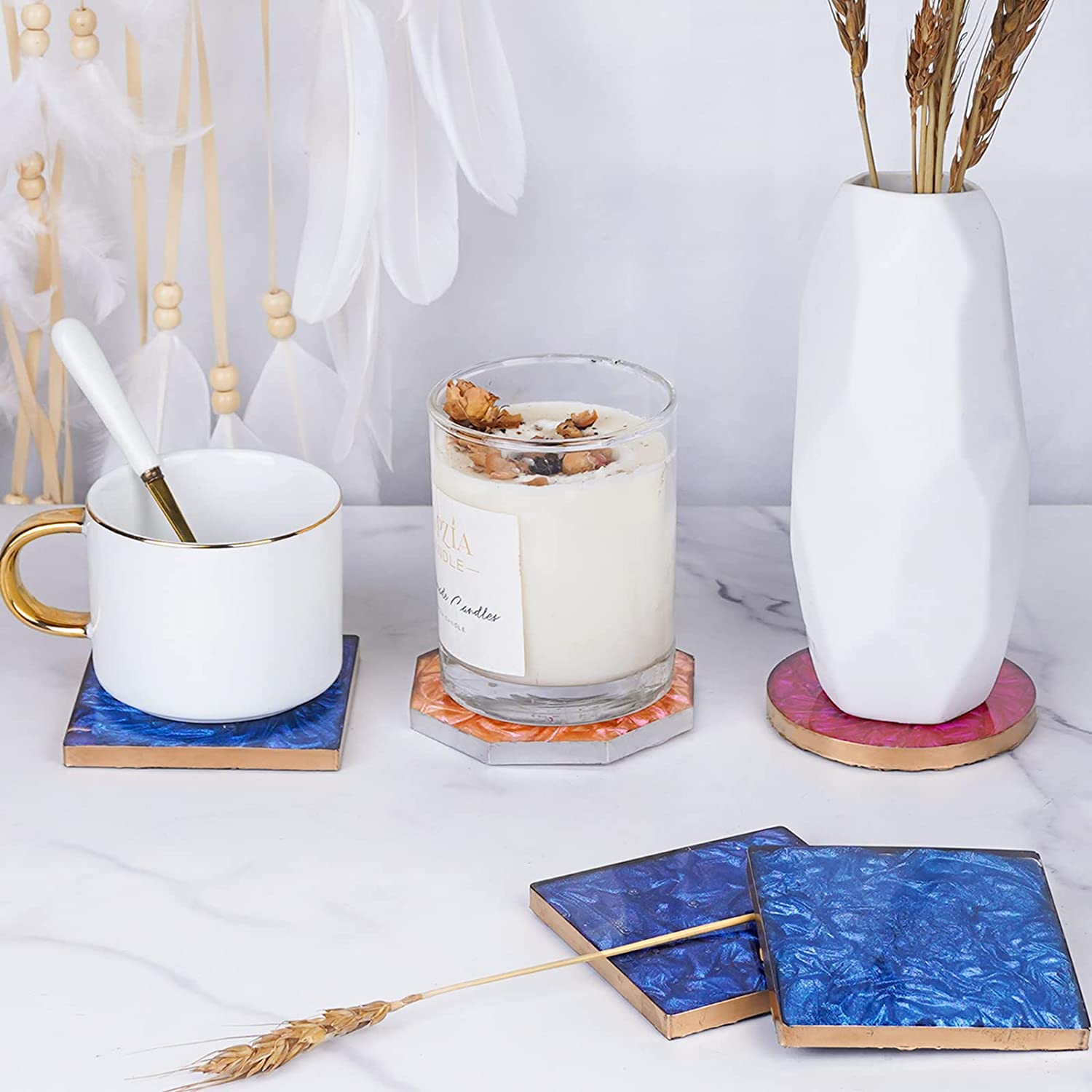 Coaster Resin Molds Silicone,  - Coaster Mold Round recensie en prijs