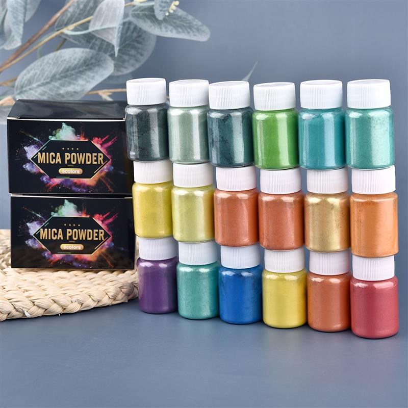 6 Pcs-Set Epoxy Resin Dye Mica - Resin Pigment Set recensie en prijs