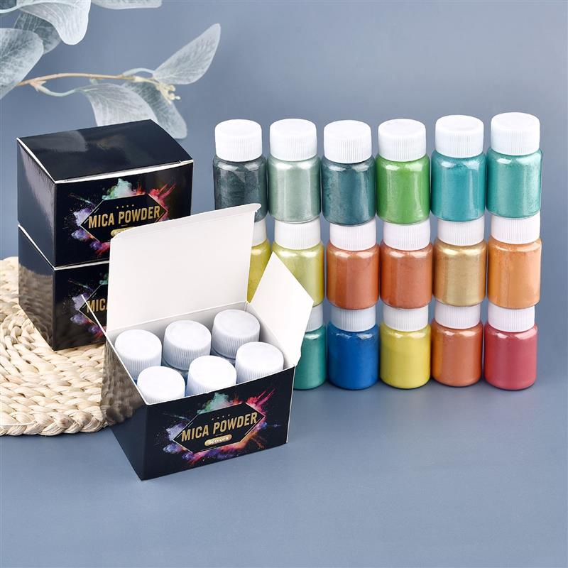 6 Pcs-Set Epoxy Resin Dye Mica - Resin Pigment Set recensie en prijs