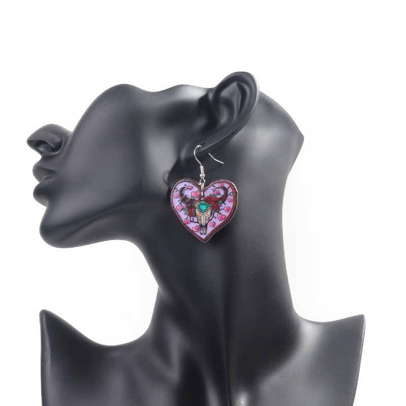 Dried Flower Earrings Heart Re - Dried Flower Bulk recensie en prijs