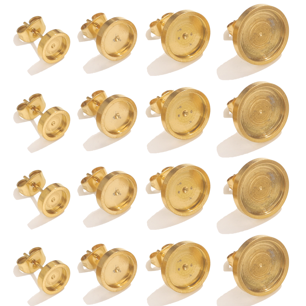 10pcs Stainless Steel Gold Ear - Resin Jewelry Kit recensie en prijs