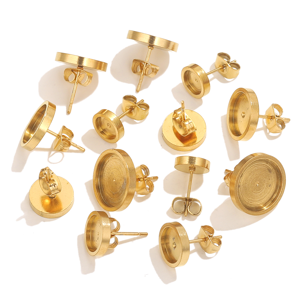 10pcs Stainless Steel Gold Ear - Resin Jewelry Kit recensie en prijs