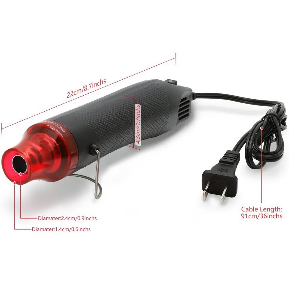 300W Hot Air Gun Portable Mini - Heat Gun Small recensie en prijs